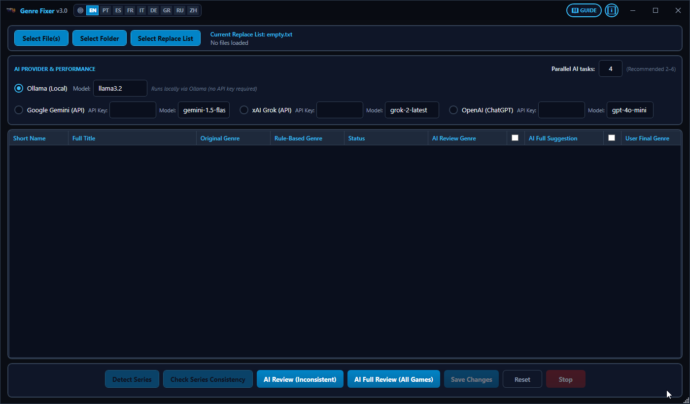 GenreFixer Screenshot