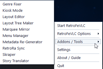 Start.exe Launcher Menu